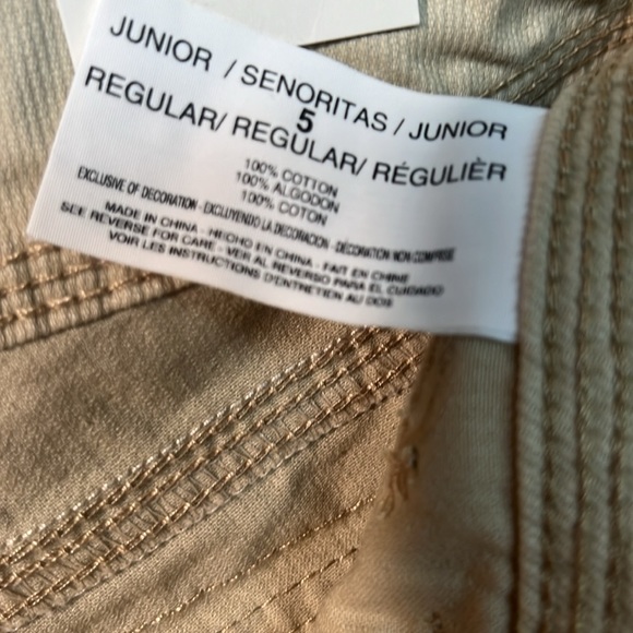 Junior  L.E.I. Ashley trouble Bermuda shorts size 5 - Picture 2 of 4
